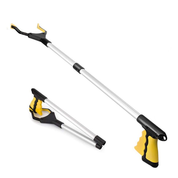 Grabber Reacher Verktyg för Äldre, 32\" Vikbar Klo Grabber, Plocka Upp Stick Grabber, Reacher Grabber Plocka Upp Verktyg, Soppa Plocka Upp Grabber, Skräp