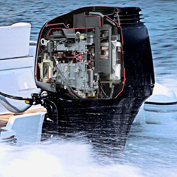 Påhengsmotor Forgassermontering 67D-14301-00 Erstatning for F4MLHD 4 Takts 4HK 5HK Motor 2005