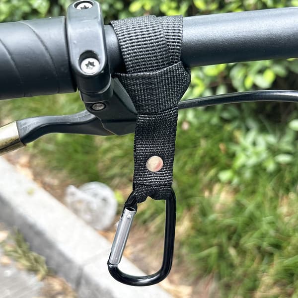 Stroller Hook - 10 Pieces - Bicycle Hook - Stroller Bag Hook - With Carabiner - Extra Strong - Bag Hook - Shopping Hook - Universal Hook ...[TT]