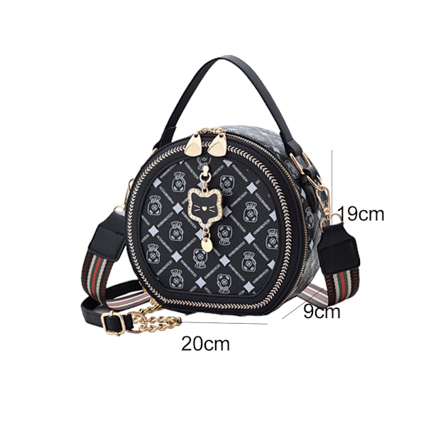 Sööt Crossbody-laukku Olkalaukku Naisille, Tytöille Messenger-laukku Lompakko