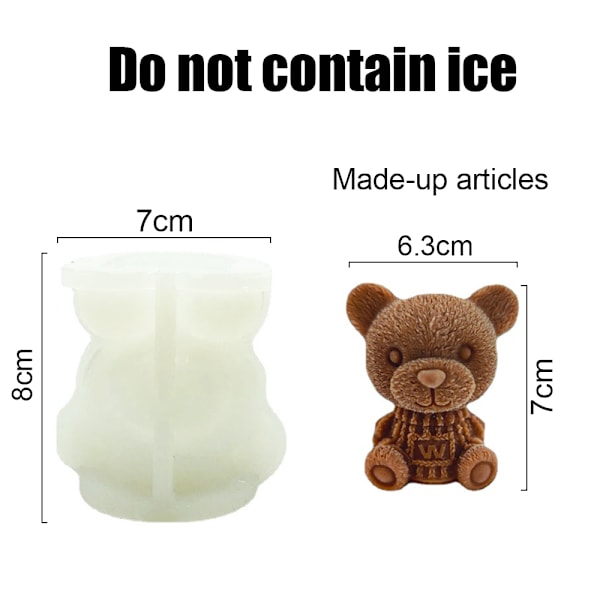 Molds , Ice Cube Brickor Form för att göra härlig 3D DIY Drink Ice Coffee Juice Cocktail. Molds för julfest barnkaka