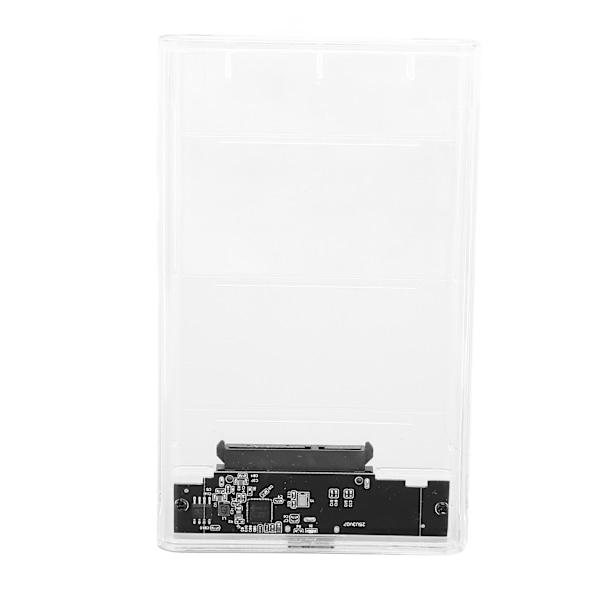 2,5 tum Hårddiskinneslutning 5 Gbps Överföring Repskyddande Extern HDD-Fodraladapter för 2,5 tum SATA Hårddiskar SDD