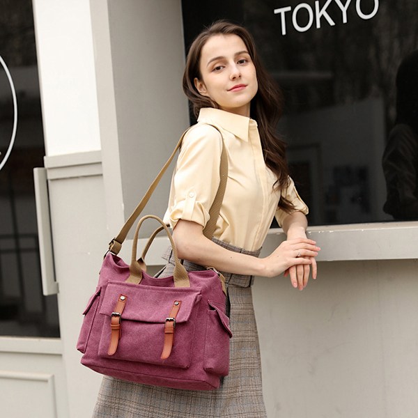 Kvinders Tophåndtag Satchel Håndtasker Skuldertaske Messenger Tote Taske Pung Crossbody Taske Rejse Arbejde Tote Taske
