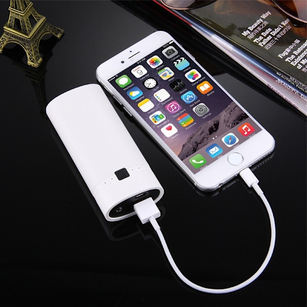 Ekonomisk Powerbank-fodral Extern Box Mobiltelefon 18650 Lödningsfri LED Digital Display DIY Laddare Box Powerbank Box