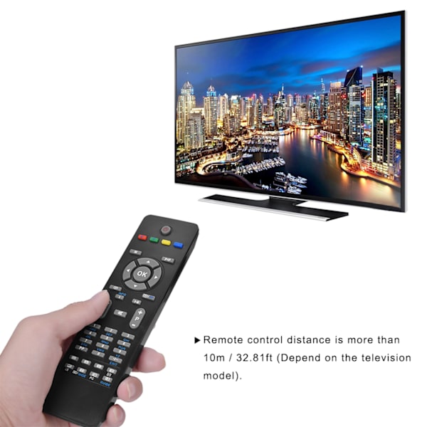 Universal Smart LED LCD TV Ersättningsfjärrkontroll RC1205 för Hitachi