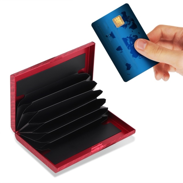 Plånbok Kreditkortsinnehavare Case RFID-blockering