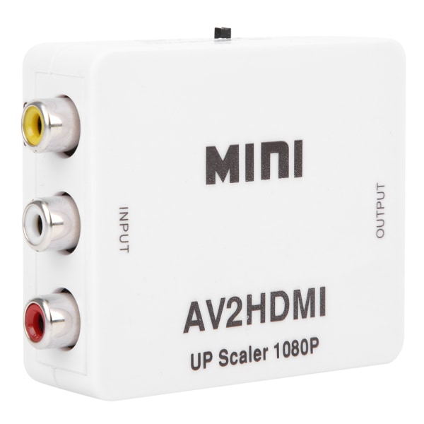 Mini AV till HDMI 1080P 60HZ Output High Definition Adapter Video