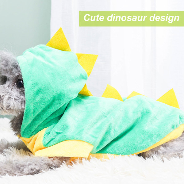 Sommerhunde Klær Pustende Kjæledyr Dinosaur Kostyme Mesh Hund Skjorte Kule Kjæledyr Klær Valpe Antrekk Myk Kjæledyr Ermeløs Vest