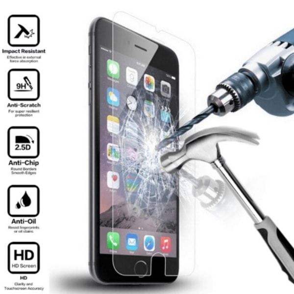 skärmskydd, iPhone 14, iPhone 13, iPhone 12, iPhone 11, iPhone SE, iPhone XR, iPhone X, iPhone 8, iPhone 7, iPhone 6, transparent Transparent iPhone 12 Pro