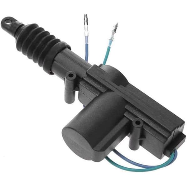 Black Universal Heavy Duty Car Door Lock Actuator 2-Wire 12V Central Locking Remote Control