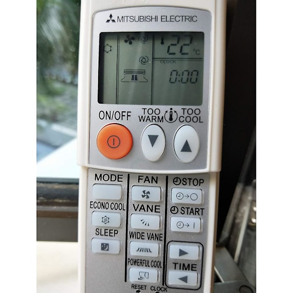 Mitsubishi Aircon Remote Control Mt