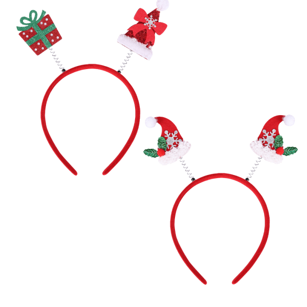 Christmas and Holiday Party Headband， Hair Hoop Headwear for