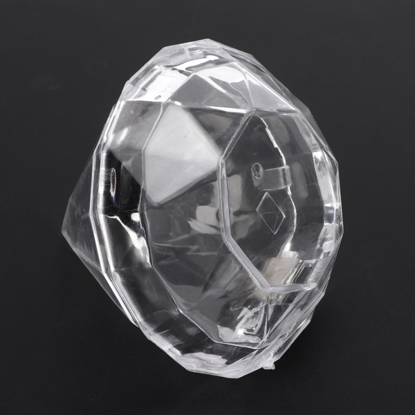 12 st Transparent case för livsmedelsgodis i diamantform