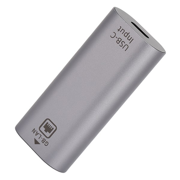 USB-C till Ethernet LAN RJ45 Adapter Konverterare Stöd för Android OS X/Windows 10/100/1000Mbps