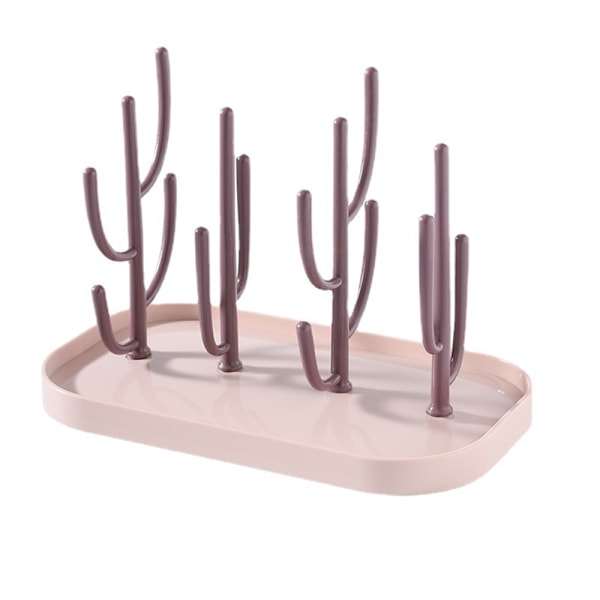 Plassbesparende benkeplate for tørking av babyflasker, tørkerack for babyflasketilbehør