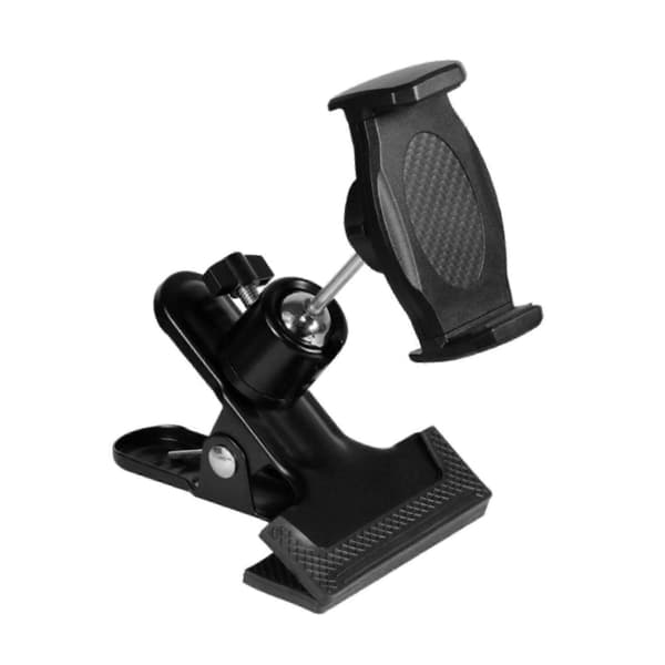 Guitarhoved Klemme Mobiltelefonholder Telefonstativ til Sengegavl Noder Stativ Stil A[D] Stil B Style B 10.5cmx7.7cm