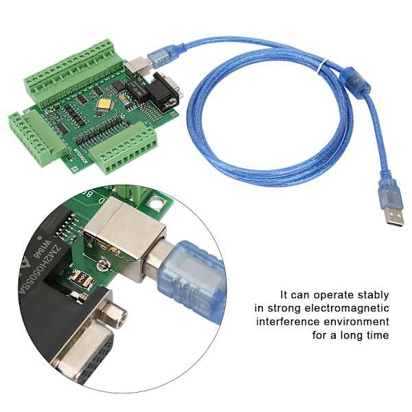 MACH3 Kontrollerkort Breakout Board for CNC Gravering USB-grensesnitt