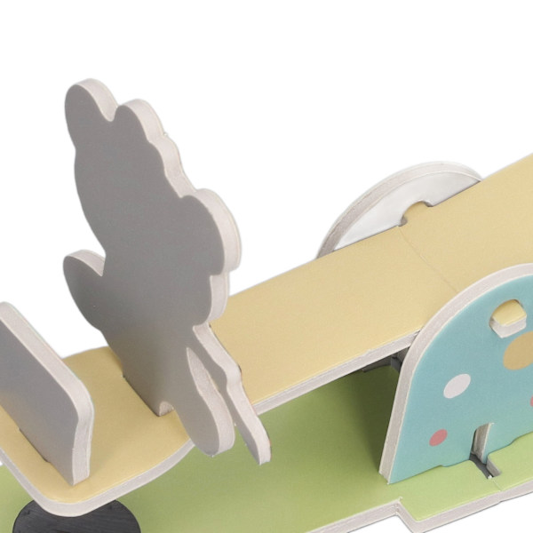 Magneettinen keinu lelu Helppo koota Rakennus keinu Kartonkikokemus lelut lapsille Magneettinen keinu lelu