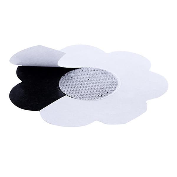 20x Brystvortedeksel for kvinner Engangs Usynlige Brystløft Petal Pasties Black