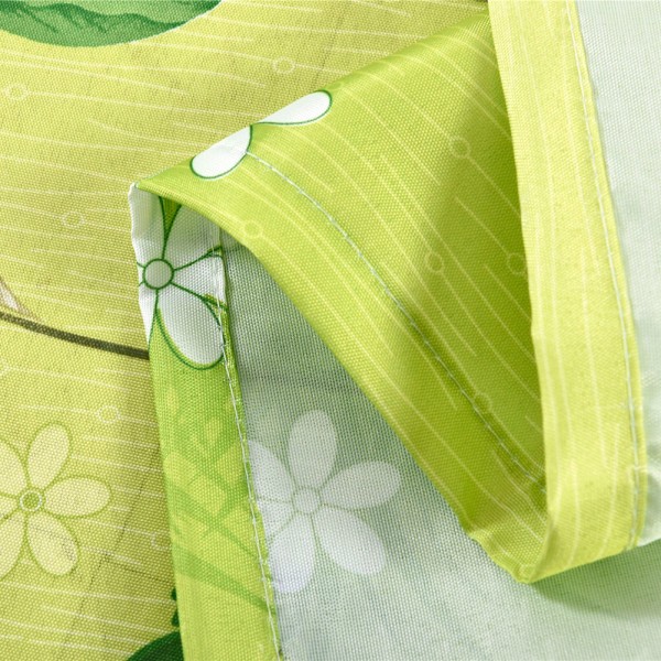 Sydostasiatisk stil printed tulpankort gardin