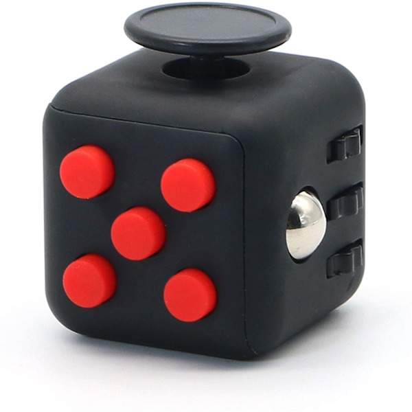 Appash Fidget Cube Stress og Angsttrykkavlastende Leke - Perfekt for Voksne og Barn [Gaveidé][Avslappende Leke][Stressavlastning][Mykt Materiale]