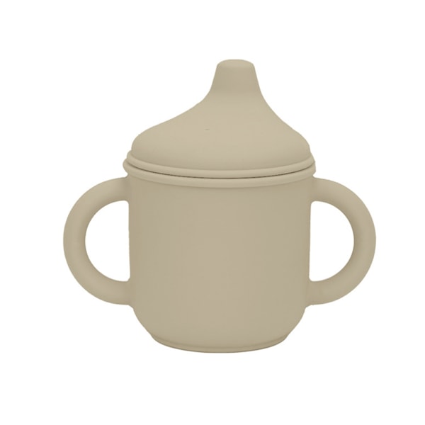 Silikon Sippy Cup og Treningskopp for Baby - Myk Tut og Håndtak - Uknekkelig - Lett å Gripe