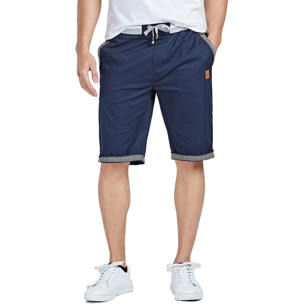 Herrshorts Casual Classic Fit Dragsko Sommarshorts Strandshorts