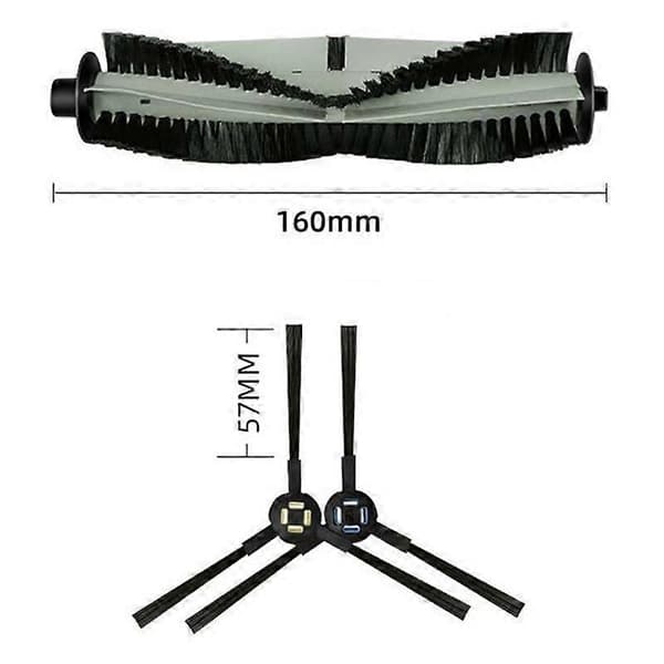Støvsugerdele til Silvercrest SSR1 SSRA1 til Ilife A7/A9S/X785/X750/X800 Robotstøvsuger