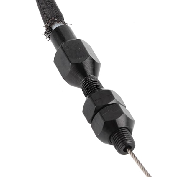 Universal Gasspjældskabel Wire 24in HZ‑6054‑PBK Udskiftning Rustfrit Stål Flettet