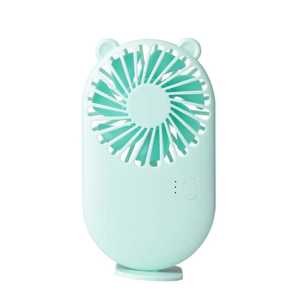 Grøn Pink Farve Mini Lomme Lille Ventilator Håndholdt Elektrisk Ventilator Bil[TT]