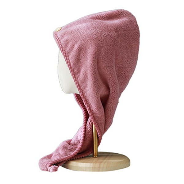 Mikrofiber Hårhandduk, Perfekt för Lockigt, Långt & Tjockt Hår, Absorberande, Snabbtorkande Band
