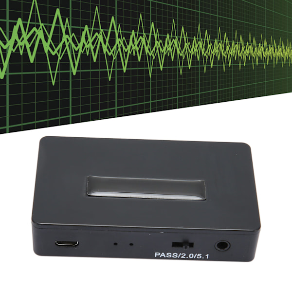 HD Multimedia Interface Ljudutdragare SPDIF 3,5 mm Uttag PASS 2.0CH 5.1CH HD Multimedia Interface Ljudkonverterare