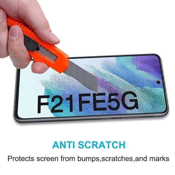 2 hærdet glas hærdet film egnet til Samsung S22 skærme