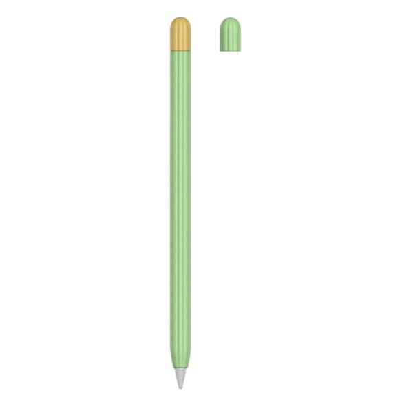 Etui i silikon for Apple Pencil 1. generasjon, pennhette + to fargede pennhetter