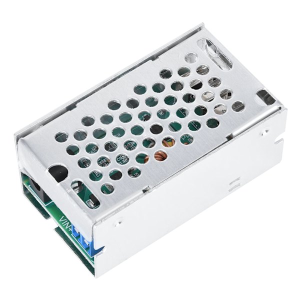 4 USB Udgangs Buck Konverter 24V/12V til 5V 5A Trinned Power Supply Modul Aluminiumskal