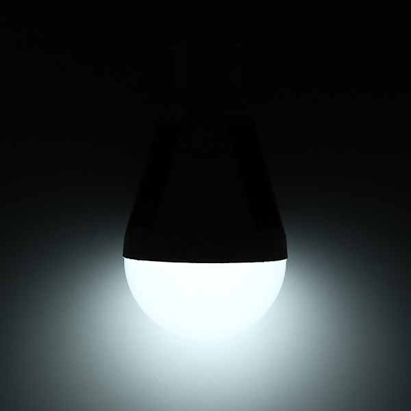E27 12W 26LED Solcellslampa Bärbar Utomhus Camping Nödljuslampa med Haken
