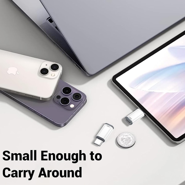 INF Lightning til USB-C Konverter – Enkel, Smidig, Effektiv