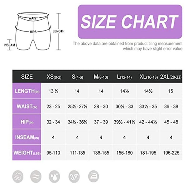 OXZNO Dam Workout Shorts med Hög Midja, Genomskinliga Yoga Biker Athletic Shorts med Fickor för Kvinnor
