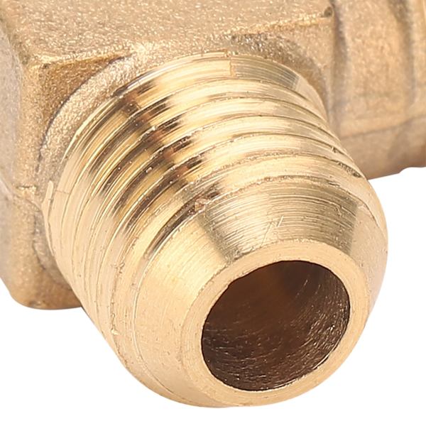 90° Vinkelböj i Mässing för Luftkompressor med Gängad Koppling 13 x 14mm