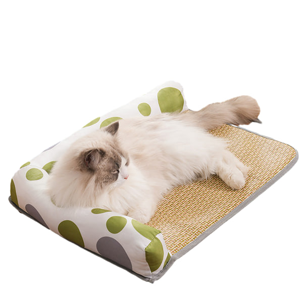Sommar Hund Självkylning Matta Hund Säng, Hållbar Hund Katt Soffa Säng, Sovande Mysig Cool Rotting Valp Säng Katt Sängar Med Halkskyddad Botten