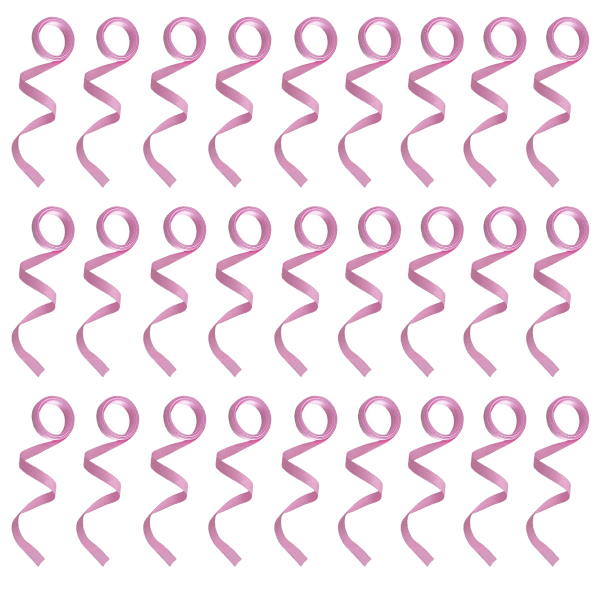 27 st Solid Ribbon Set Flätade Band Hårband för Presentinslagning och Båge Hårtillbehör-54M (2M*9 Färger)