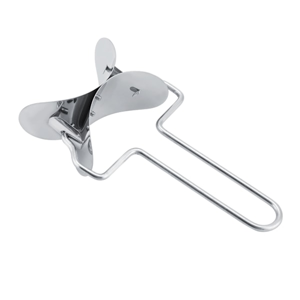 Rustfrit Stål Dumpling Wrapper Dej Cutter Cirkel Rulle