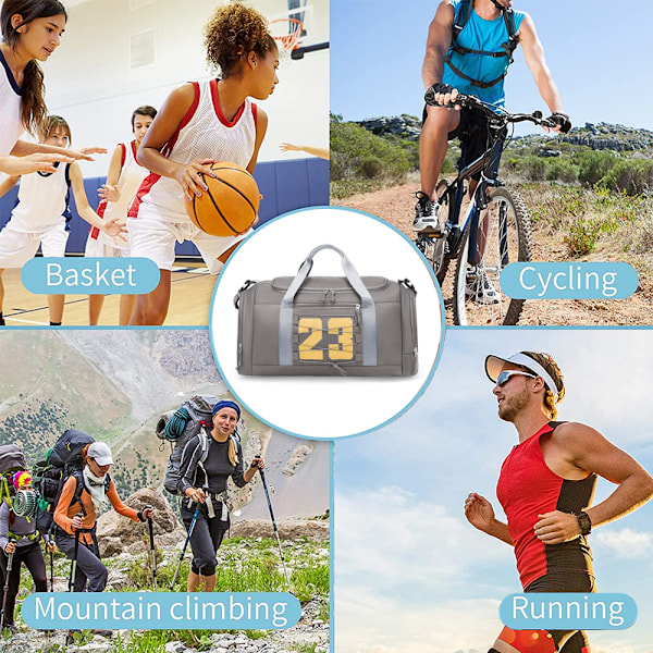 Ny rejsetaske, stor kapacitet kort afstandstaske, bagage sports fitness taske