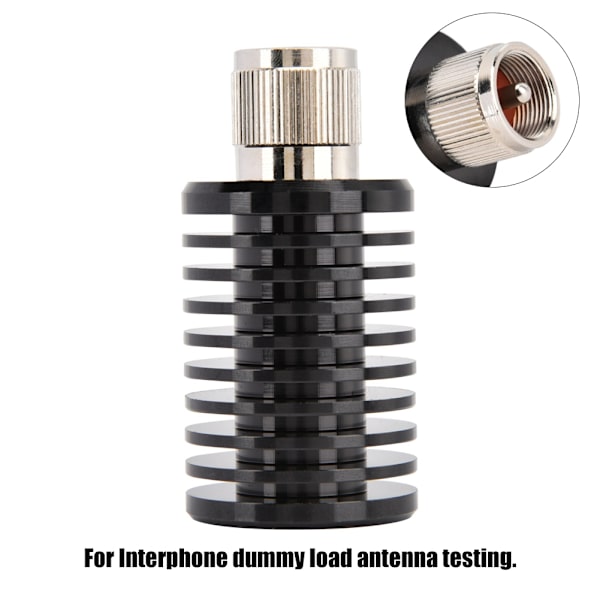 DL-30A Connector Harvest Walkie Talkie Dummy Load Test Antenna SWR METER Effektprovning Tvåvägs