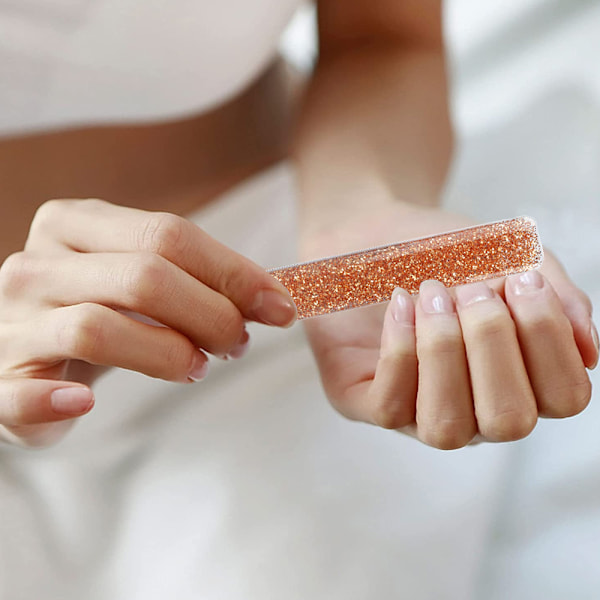 Lasivioilit, Glitter-kynsipussitiedostot hiomiseen ja kiillottamiseen, kynsivarusteet manikyyriin, pedikyyriin ja luonnollisiin kynsiin