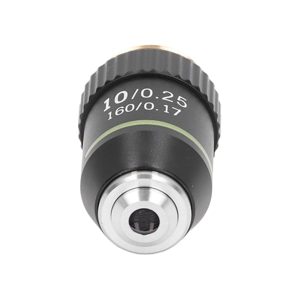 Mikroskoplins Achromat Objektiv 10X 20,2 mm Interface Tillbehör för Ersättning