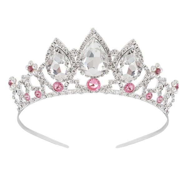 Krone Tiara for Kvinner Jenter Prinsesse Dronning Hodebånd for Kvinner Dekorasjon