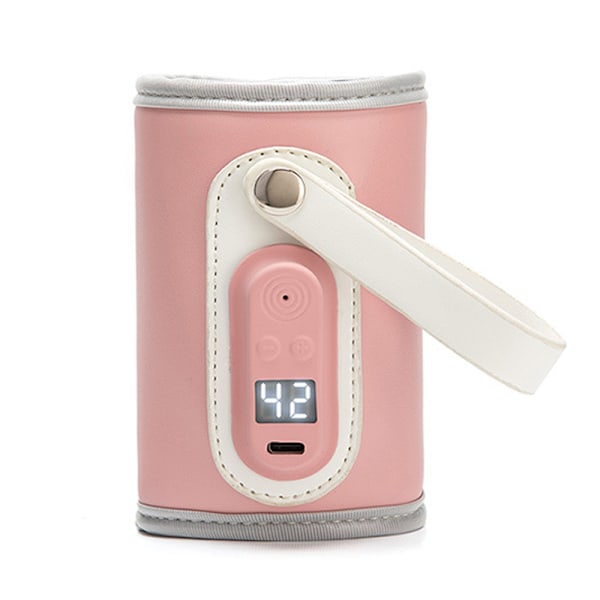 Kannettava pullonlämmitin, USB-pullonlämmitin ja kaava LCD-näytöllä, nopea ja tarkka lämmitys autoon ja matkalle