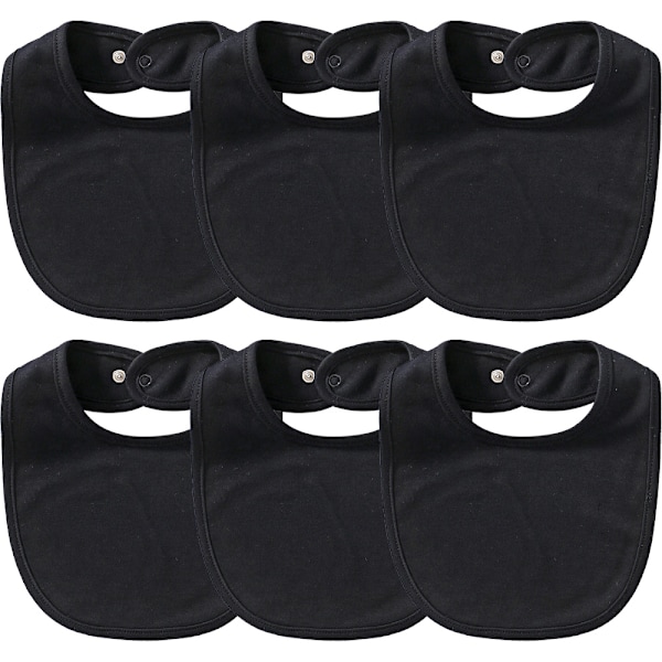 Baby Bandana-Sjal Spott-Bibbar Mjuka och Absorberande Organiska Bomullsbandana-Bibbar Set för Pojkar Flickor Nyfödda Unisex