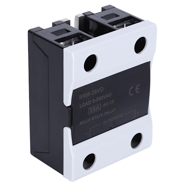BERM Solid State Relay SSR med LED-ljusrörsindikering för tillstånd 4-20mA 0-250VAC BRM-25VD